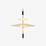 Afbeelding laden in galerijweergave, Plumeo Flamingo Meerdere Lagen Hanglamp - Minimalistisch Lichtarmatuur voor Moderne Woonkamers N54