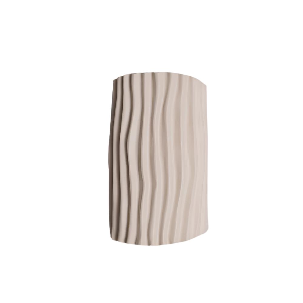 Luz de Pared de Resina Japandi Curva Claridad