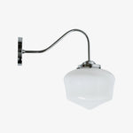 Cargar imagen en el visor de la Galería, Vintage Opal Glass Wall Sconce