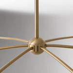 Load image into Gallery viewer, Fibura Metal Modern Linen Shade Linear Chandelier - Clean Lines
