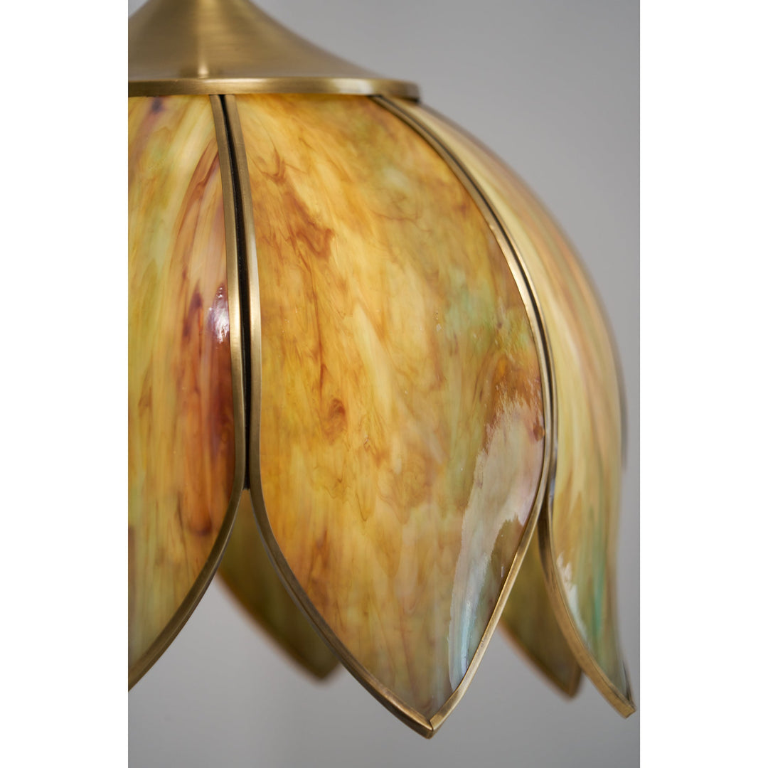 Retro Lotus Pendelleuchte