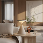 Afbeelding laden in galerijweergave, Nomade Draagbare LED Tafellamp – Minimalistisch Silhouet Modern Design voor Thuis Patio N40