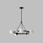 Load image into Gallery viewer, Brelia Round Light Chandelier - Modern Globe Chandelier in Stylish Design
