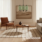 Load image into Gallery viewer, Eloise Vintage Glass Chandelier - Milk Glass Home Accent
