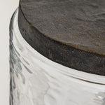 Afbeelding laden in galerijweergave, Sustaina Gerecyclede Glazen Tafellamp - Sculpturale Onregelmatige Vorm en Kuststijl voor Nachtkastje in Slaapkamer