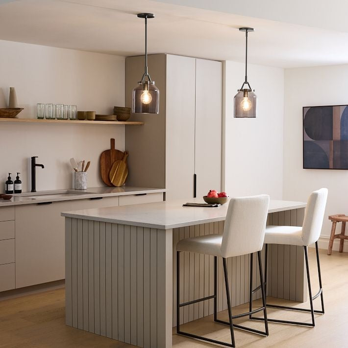 Hanton Modern Metal Pendant Light - Hanging Lamp for Kitchen