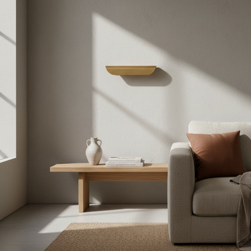 Applique da parete moderna in metallo Hidra – Applique minimalista a luce diretta verso il basso per case moderne