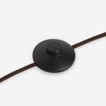 Załaduj obraz do przeglądarki galerii, Cordove lampa podłogowa Arc – nowoczesne organiczne drewno lite i tkanina do salonów