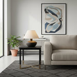 Afbeelding laden in galerijweergave, Ceruna Moderne Keramische Tafellamp – Sculpturaal Lichaam Strakke Afwerking voor Entree en Lounge