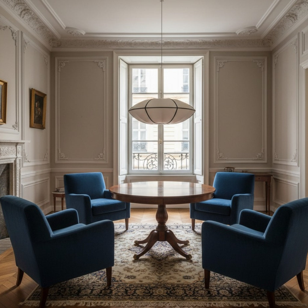 Orbina UFO Lint Hanglamp – Sculpturaal Schijfontwerp Hanglamp voor Woonkamer N61