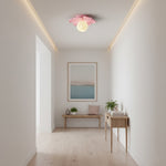 Bild in die Galerieansicht laden, Cream Bloom Blumen Deckenlampe