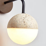 Load image into Gallery viewer, Tia Travertine Wall Lamp