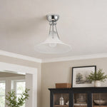 Bild in die Galerieansicht laden, Kallera Magnolia Ceiling Light – Gradient Design Lampshade for Bedroom and Hallway