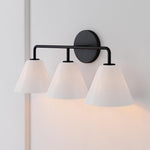 Load image into Gallery viewer, Conica Cone Wall Sconce - 1, 2, 3-Light Modern Glass Lighting
