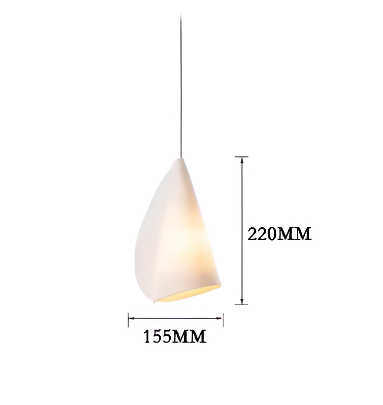 Lampada a sospensione scandinava Boki in porcellana