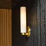 Load image into Gallery viewer, Rivora Fluted Glass Indoor Outdoor Sconce - Modern Wall Light for Home
