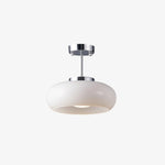 Afbeelding laden in galerijweergave, Bauvia Moderne Ronde Glazen Plafondlamp Schone Bauhaus Look Comfortabele Sfeerverlichting N63