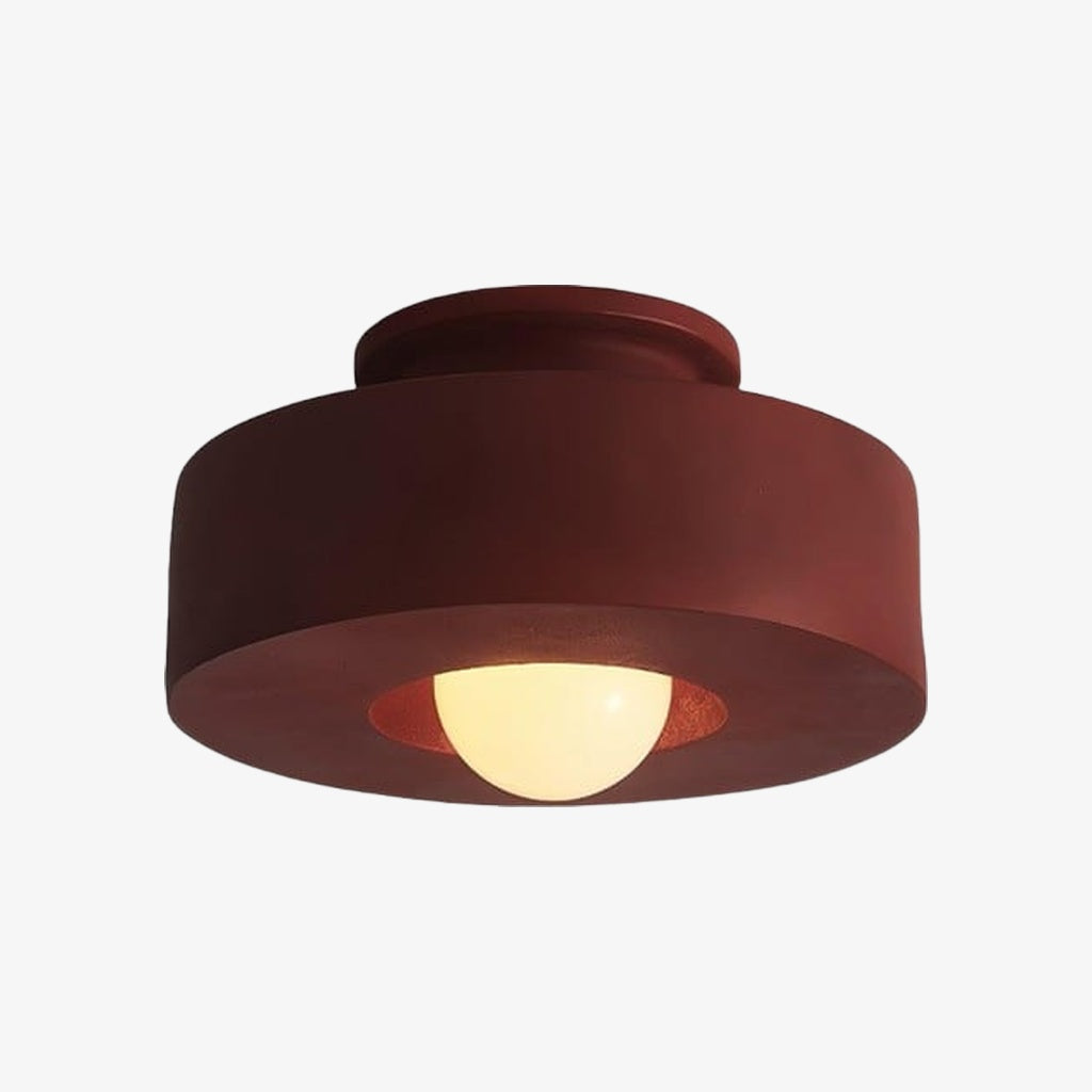 Lámpara de Techo Redonda Nórdica Nordyra – Iluminación Moderna Minimalista para Espacios Habitables N57