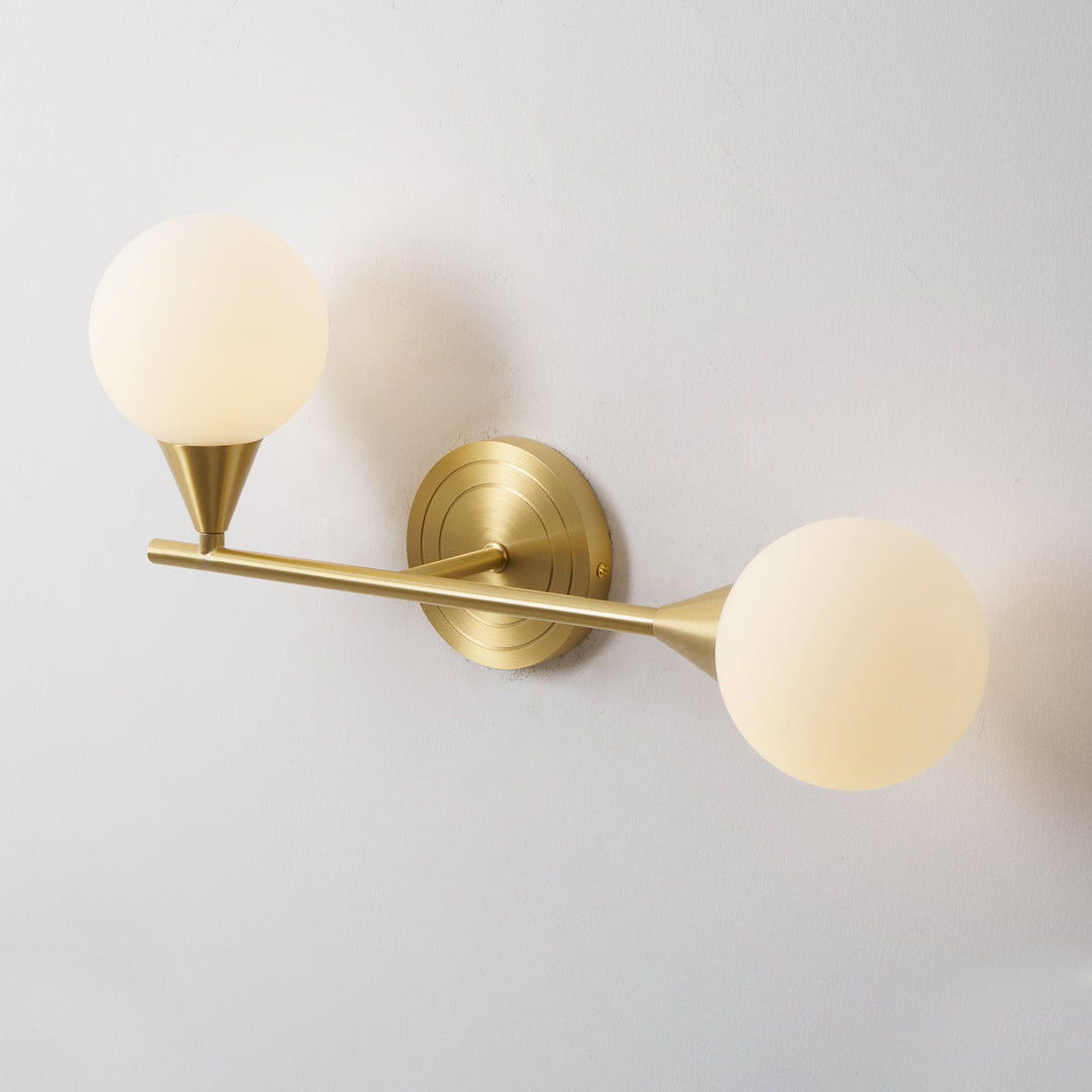 Holten Messing Arm Wandkerze