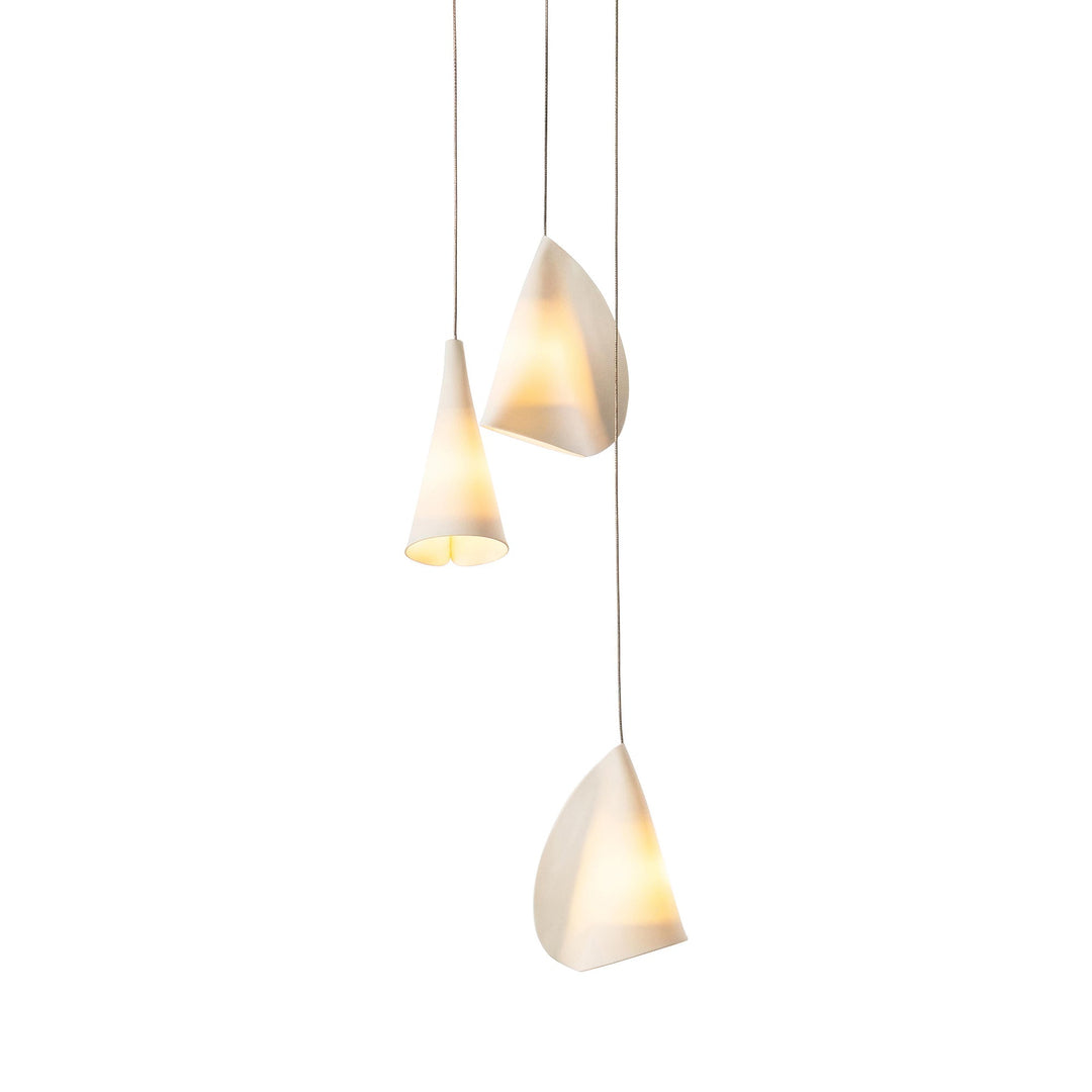 Lampada a sospensione scandinava Boki in porcellana