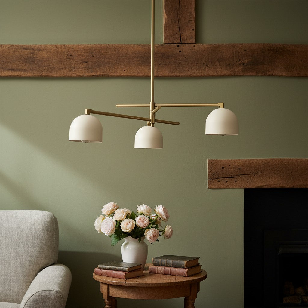 Metio Dome Multi-Head Pendant Light for Dining and Living Room