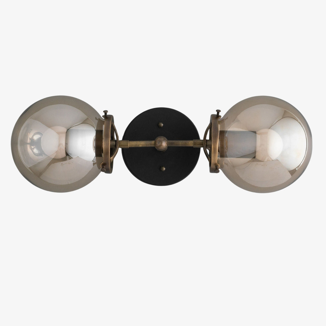 Lumio Globe Vertical Bar Modern Wall Light for Bathroom Vanity
