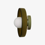 Cargar imagen en el visor de la Galería, Lámpara de Pared y Techo Kalo - Aplique de Montaje Superficial con Disco de Vidrio Soplado