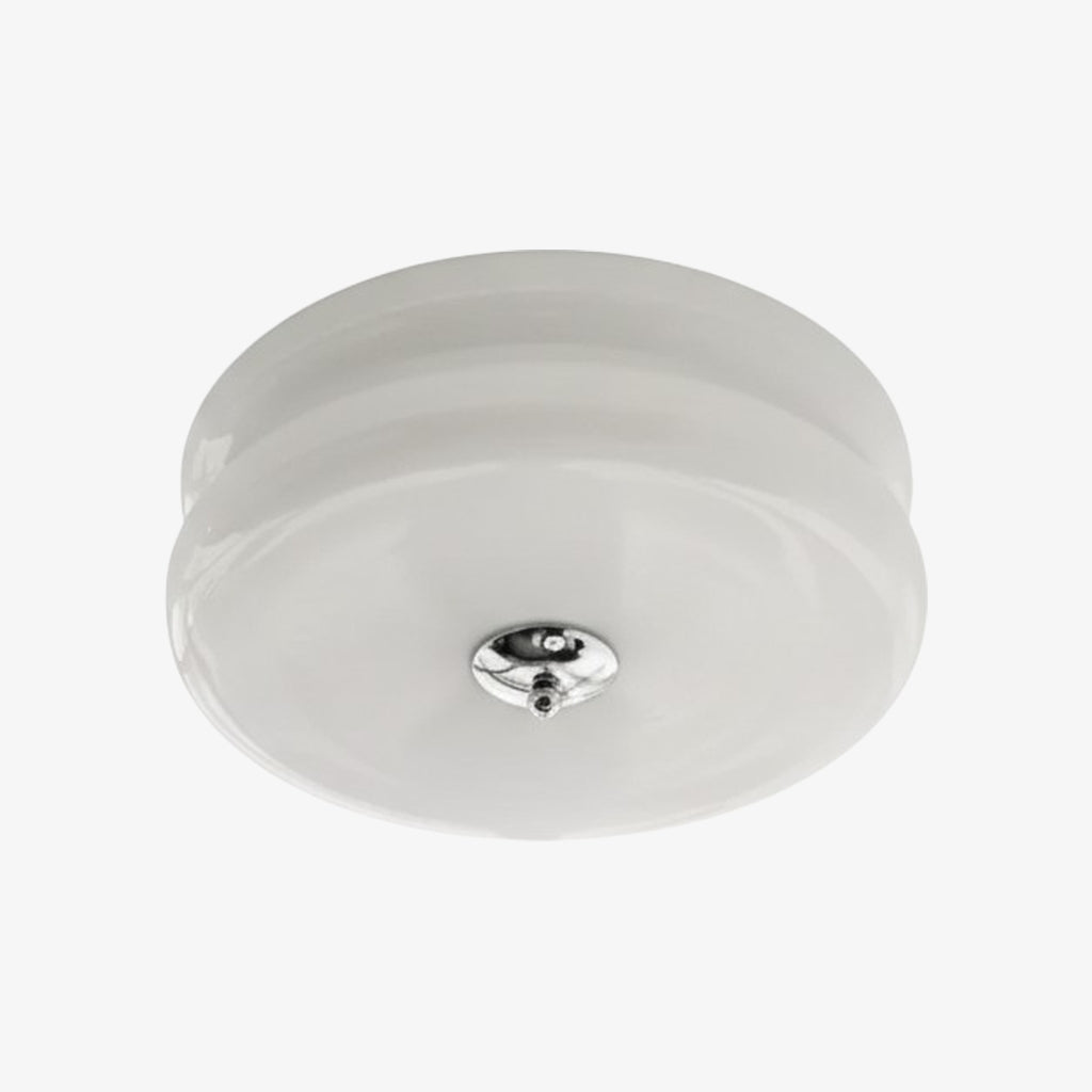 Opalix Sanft geschwungene Deckenleuchte – Art Deco inspirierte dekorative Deckenlampe für Innenräume N08