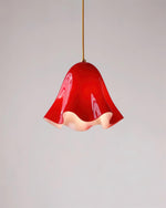 Load image into Gallery viewer, Bellina Artistic Glass Pendant Light - Modern Bloom Inspired Hanging Ceiling Lamp
