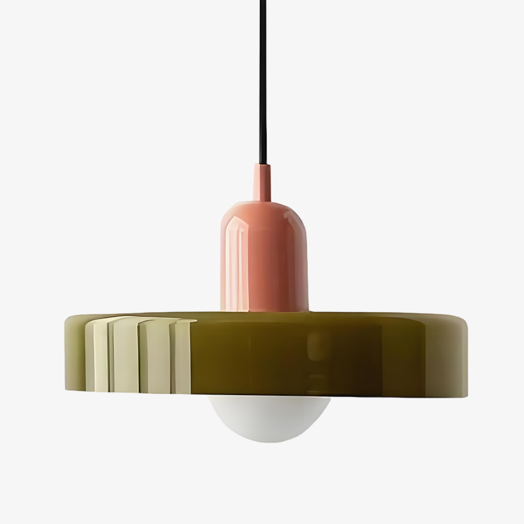Glasora Moderne Glazen Hanglamp – Minimalistische Noordse Hanglamp voor Keuken en Hal N32
