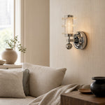 Afbeelding laden in galerijweergave, Bauhaus Ribbed Acrylic LED Wall Sconce