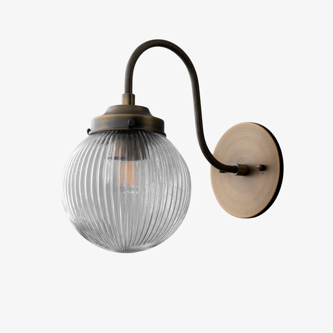 Glorica Spherical Contemporary Wall Light for Hallway & Entryway