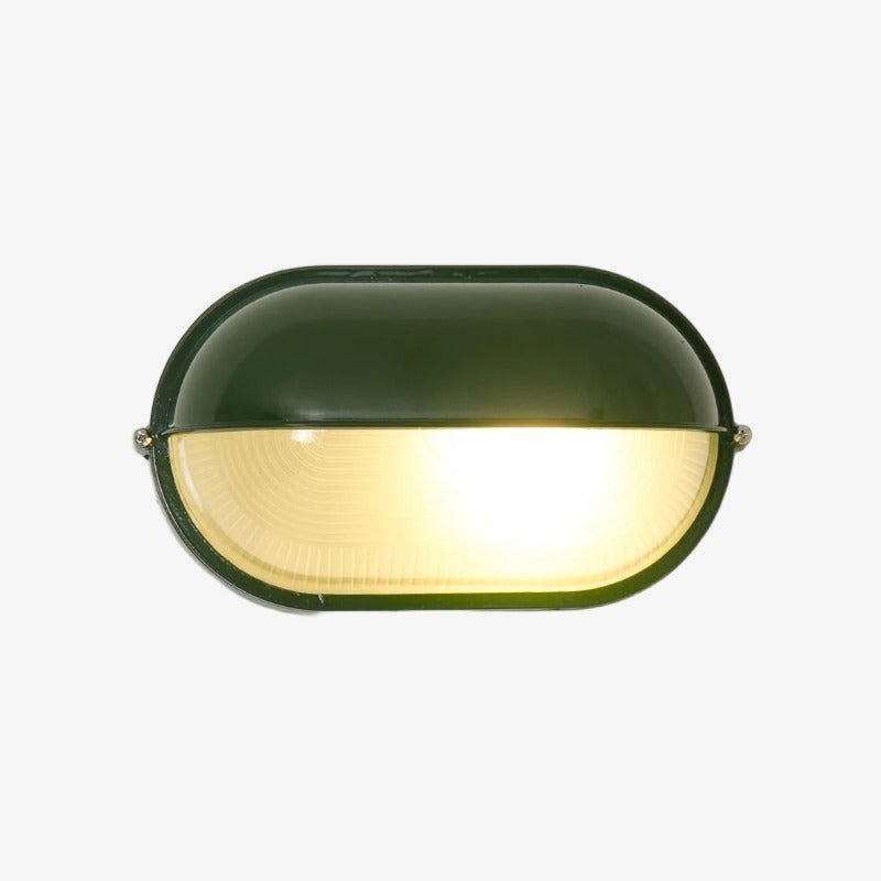 Docka Industrial Outdoor Wall Lamp – Retro Minimalist Wall Light for Garden and Entryway Use
