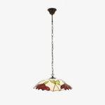 Load image into Gallery viewer, TF Botanica Floral Glass Pendant Light – Vintage Pendant Fixture for Open Plan Spaces