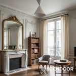 Load image into Gallery viewer, Brivana Sculpted Glass Flush Mount Light for Bedroom &amp; Living Room
