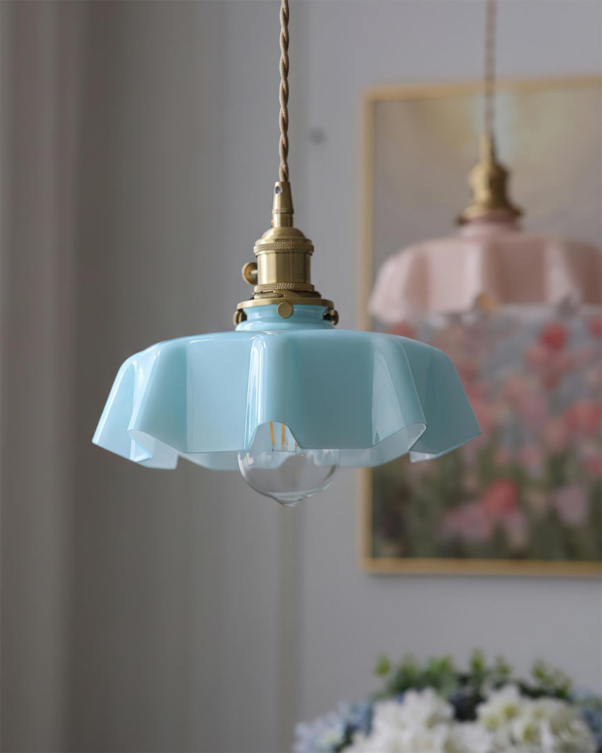 Skirted Ripple Pendelleuchte