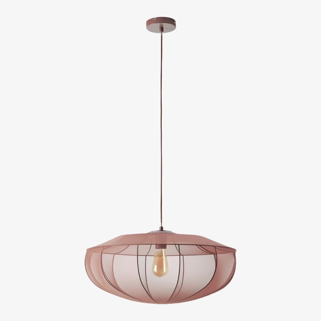 Lumifil Moderne Mesh-Pendelleuchte – Hängende Stoffleuchten, geeignet für Esszimmer oder Kücheninseln