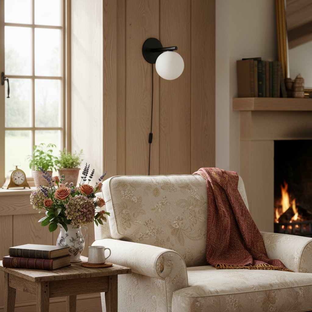 Glorica Glass Wall Sconce - Frosted Globe Light