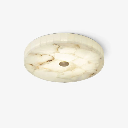AlbaSphere Moderne Ronde Ultra Dunne Plafondlamp - Albast Hedendaagse Huisverlichting