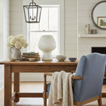 Afbeelding laden in galerijweergave, Nera Geribbelde Glazen Tafellamp Retro – Modern Ontwerp Gloed Nachtkastje Accent