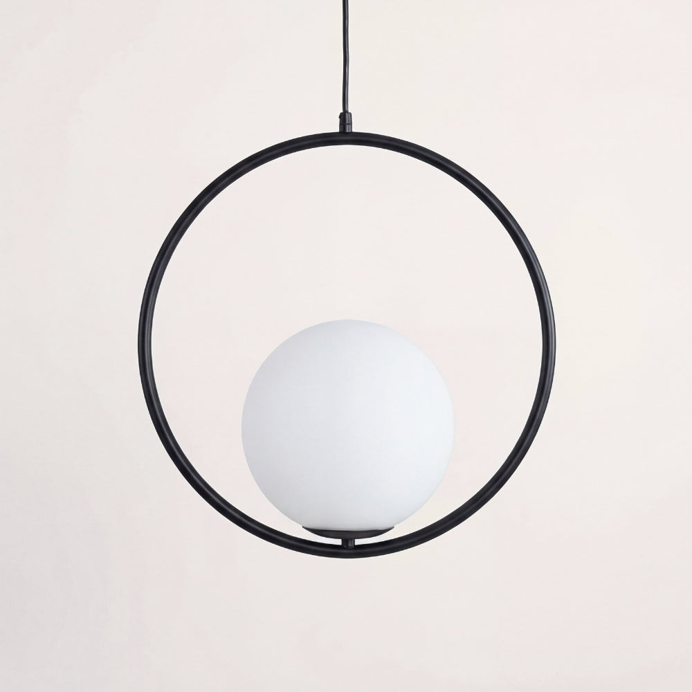 Suspension Moderne Lunectra Design Géométrique - Lampe Suspendue Contemporaine pour Salon