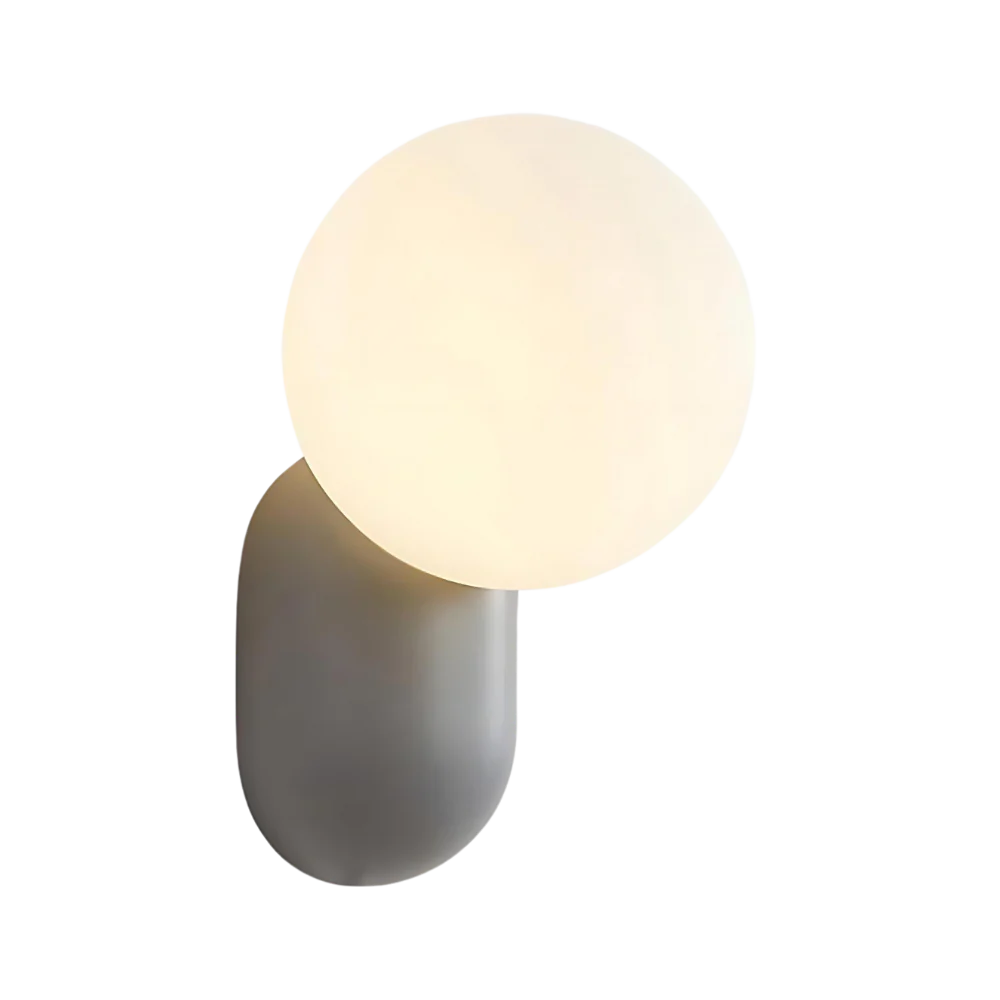 Luz de Pared de Orbe de Vidrio Nórdico Luma
