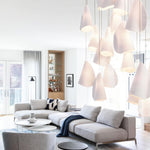 Carica l'immagine nella visualizzazione Galleria, Lampada a sospensione scandinava Boki in porcellana