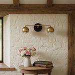 Load image into Gallery viewer, Metio Dome Decorative Vanity Light - Classic Orb Shade Bathroom Wall Lamp
