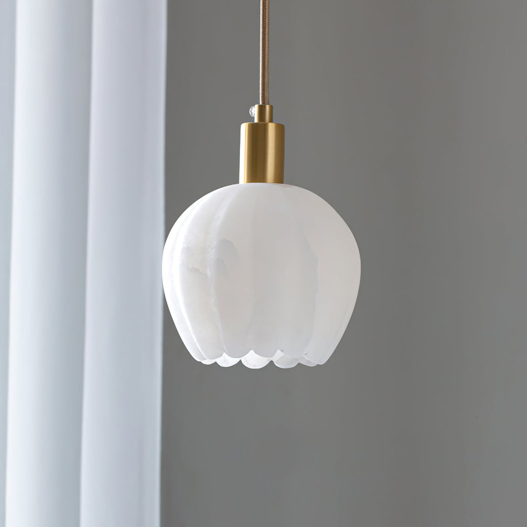 Lilin Alabaster-Pendelleuchte