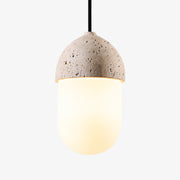 Cream Wabi-Sabi Vintage Pendant Light