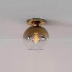 Load image into Gallery viewer, Selvion Modern Globe Pendant Light - Damp-Rated Bathroom Lighting - Luxe Glass Shade
