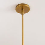 Load image into Gallery viewer, Lumvey Glass Round Chandelier - Elegant Pendant Light for Dining Room and Living Room