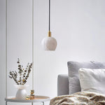 Bild in die Galerieansicht laden, Lilin Alabaster-Pendelleuchte
