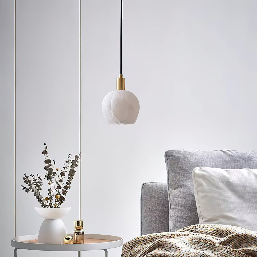 Lilin Alabaster-Pendelleuchte